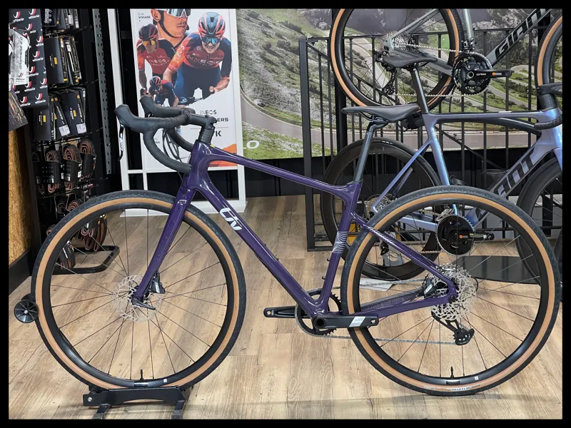 Liv Devote Advanced Pro Medium Dark Purple 2024 Custom Build-1