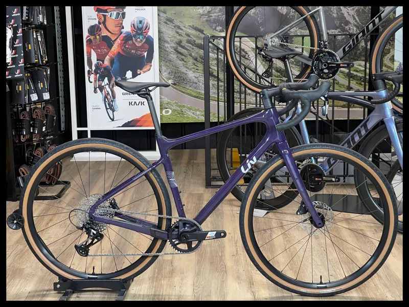 Liv Devote Advanced Pro Medium Dark Purple 2024 Custom Build