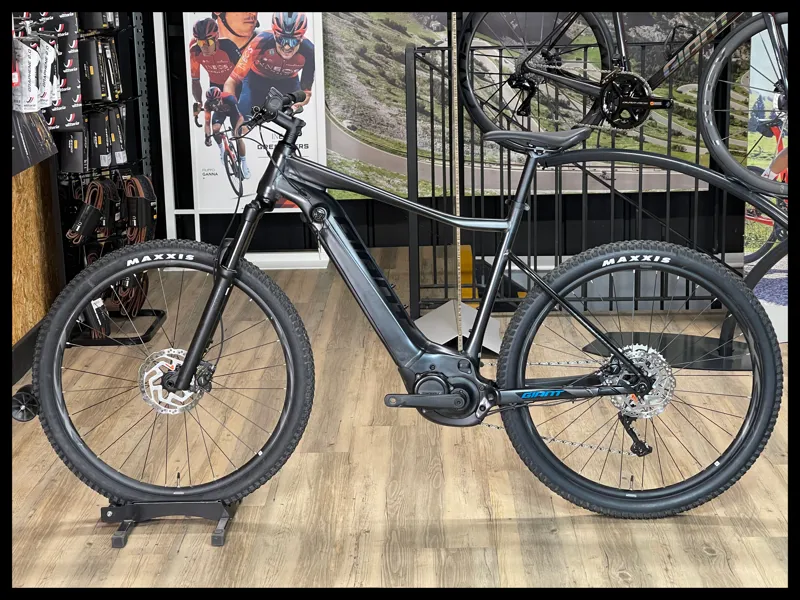 Giant Fathom E+ 2 29er  X-Large Gunmetal Black 2022 Approved Used-1