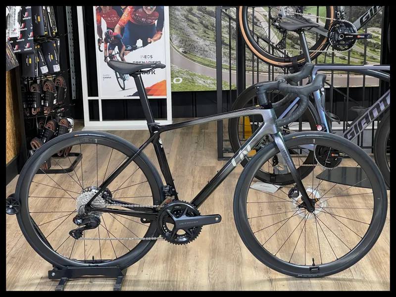 Liv Langma Advanced Pro 0 Disc Small Carbon/Airglow 2022