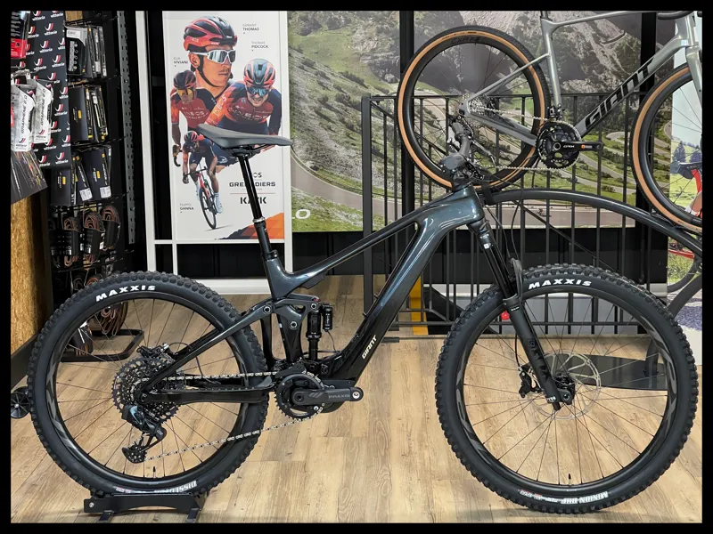 Giant Trance X Advanced E+ Elite 1 Medium Gunmetal Black/Black 2022