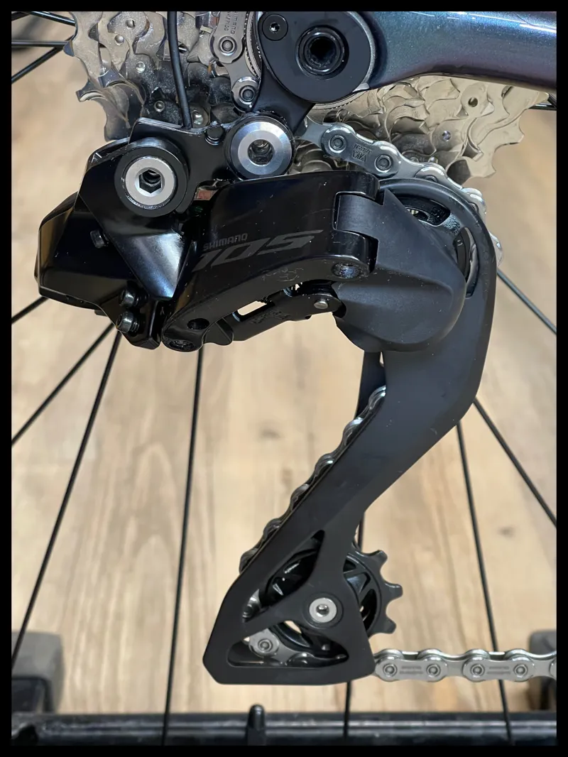 Giant TCR Advanced Pro Frameset Blue Dragonfly M-L 2025 Custom Build-3