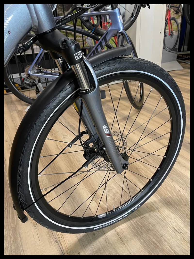 Giant Entour E+ 3 Low Step Through Metallic Grey X-Small 2022 Ex-Demo-5