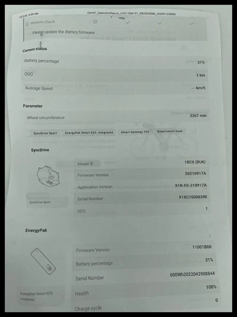 Giant DailyTour E+ 2 Dash D GTS Space Grey Medium 2022 Ex-Demo-11