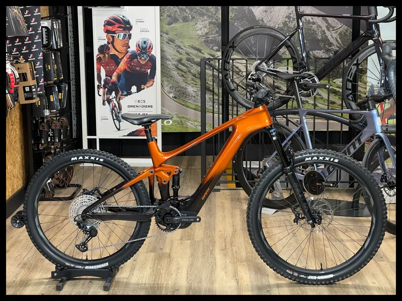 Giant Trance X Advanced E+ Elite 2 Amber Glow/Cordovan Lge 23 Ex-Demo