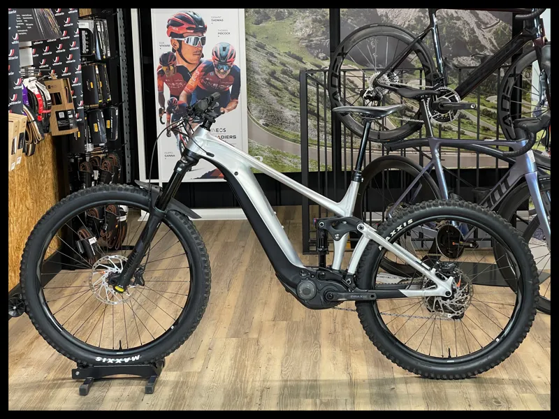 Giant Reign E+ 3 Raw Aluminum X-Large 2024 Approved Used-1