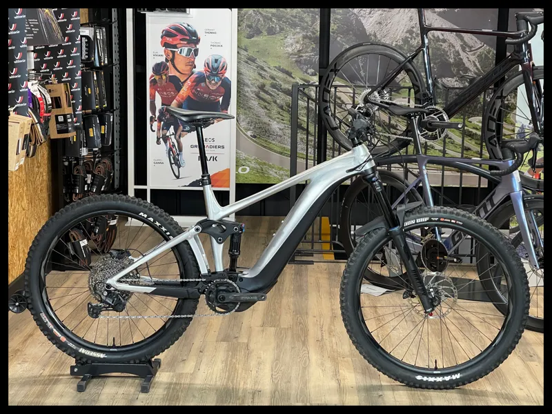 Giant Reign E+ 3 Raw Aluminum X-Large 2024 Approved Used