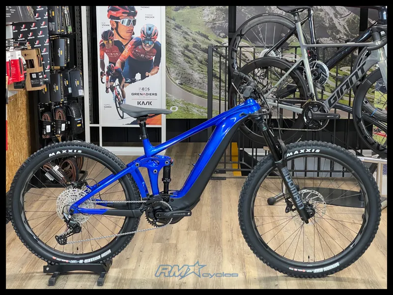 Giant Reign E+ 3 2023 Electric Mountain Bike Medium Cobalt/Black