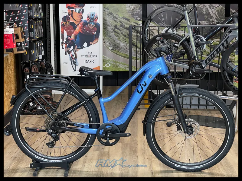 Liv Amiti-E+ 1 25km/h Small Estoril Blue 2023