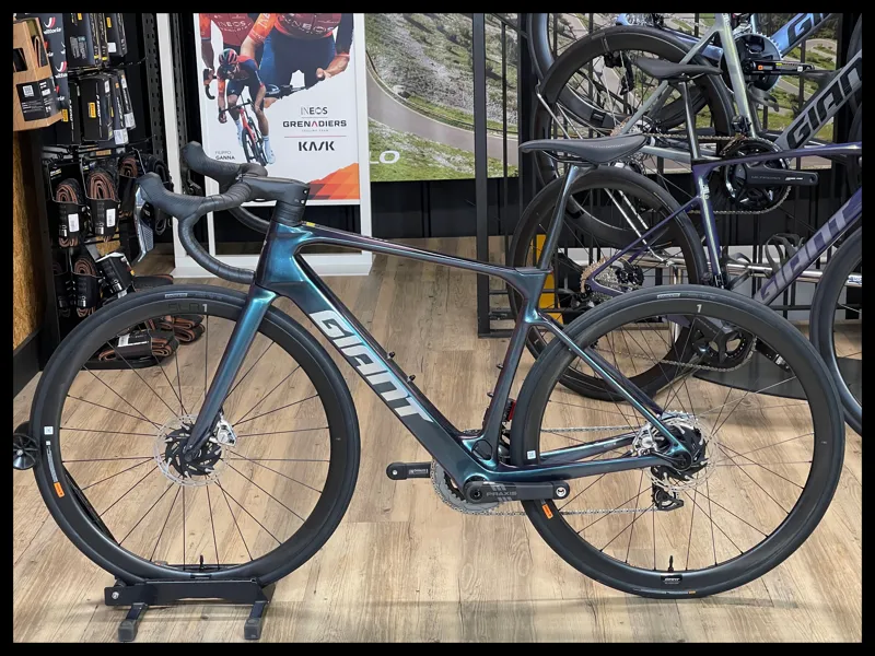 Giant Defy Advanced E+ Elite 0 25km/h Medium Blue Dragonfly 2024-1