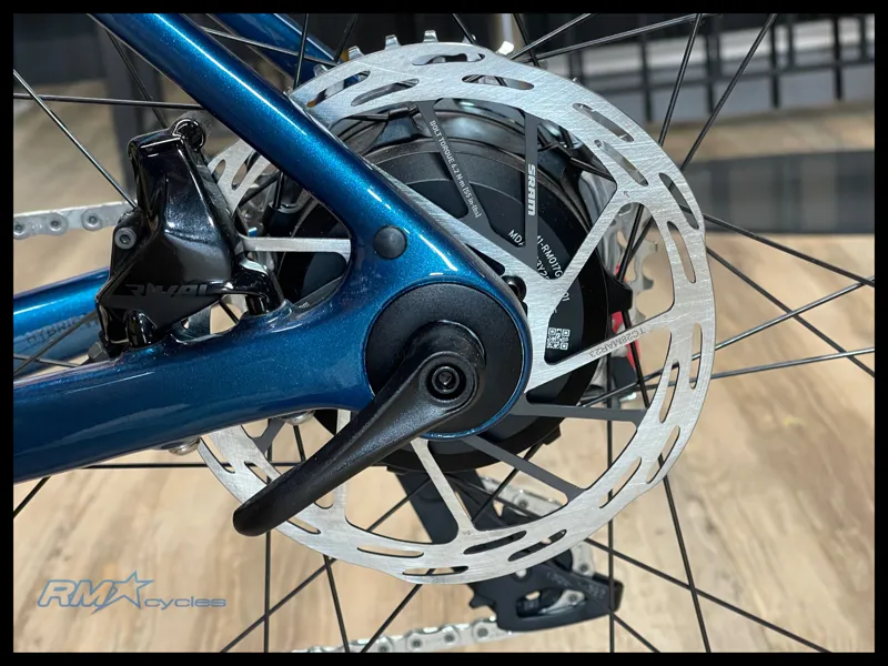 Giant Defy Advanced E+ Elite 2 25km/H Sea Sparkle Medium Ex Display-9