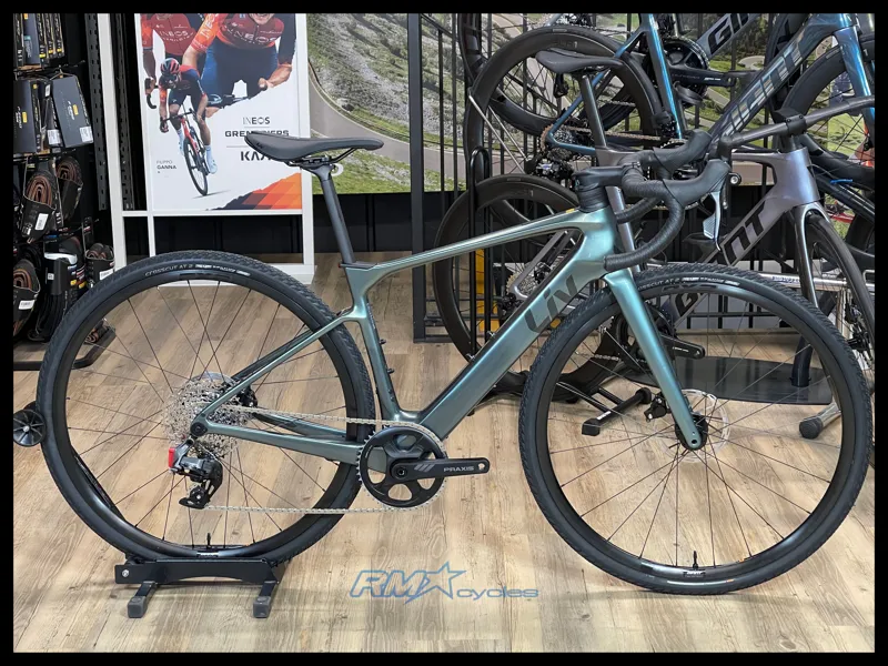 Liv Avail Advanced E+ Elite AR Small in  Silver Pine 2025 Ex-Display