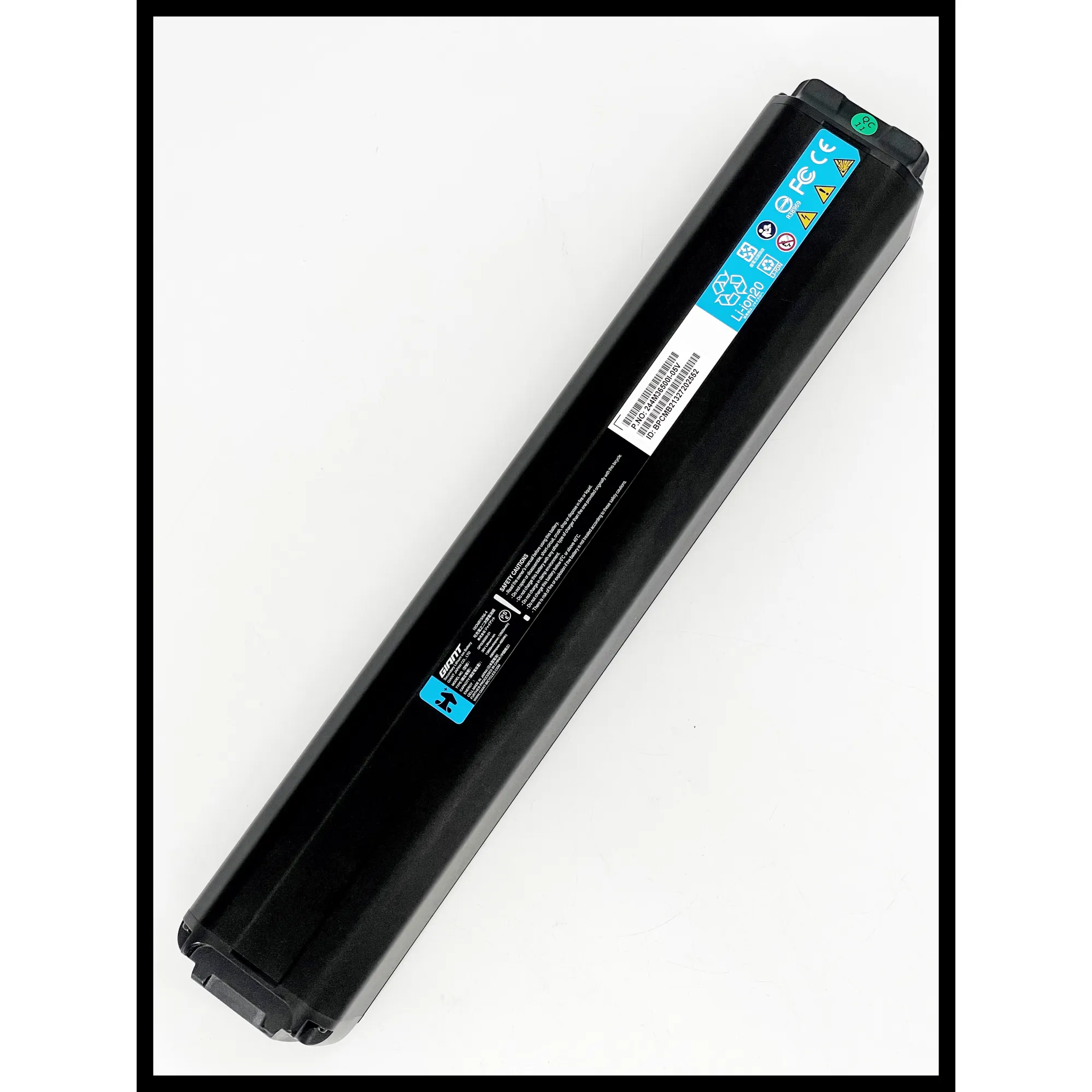 Batterie cadre Giant 500Wh jusqu'en 2016 - Charge 5 Pin Batterie cadre Giant 500Wh jusqu'en 2016 - Charge 5 Pin