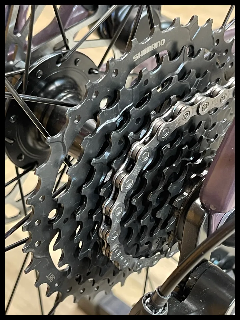 Giant Roam 2 Disc Hybrid Bike in Charcoal Plum-1