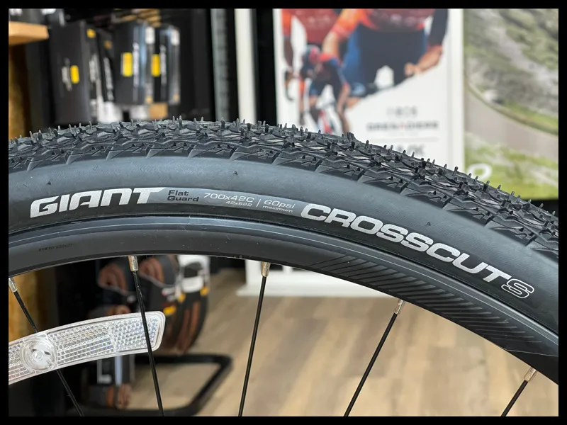 Giant Roam 2 Disc Hybrid Bike in Charcoal Plum-8