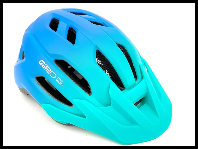 Giro Fixture MIPS II Youth Helmet Green/Blue