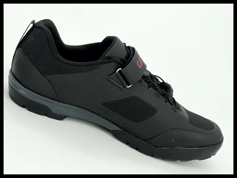 Giro Ventana Fastlace Mens MTB Shoe in Black/Dark Shadow EU 48-2