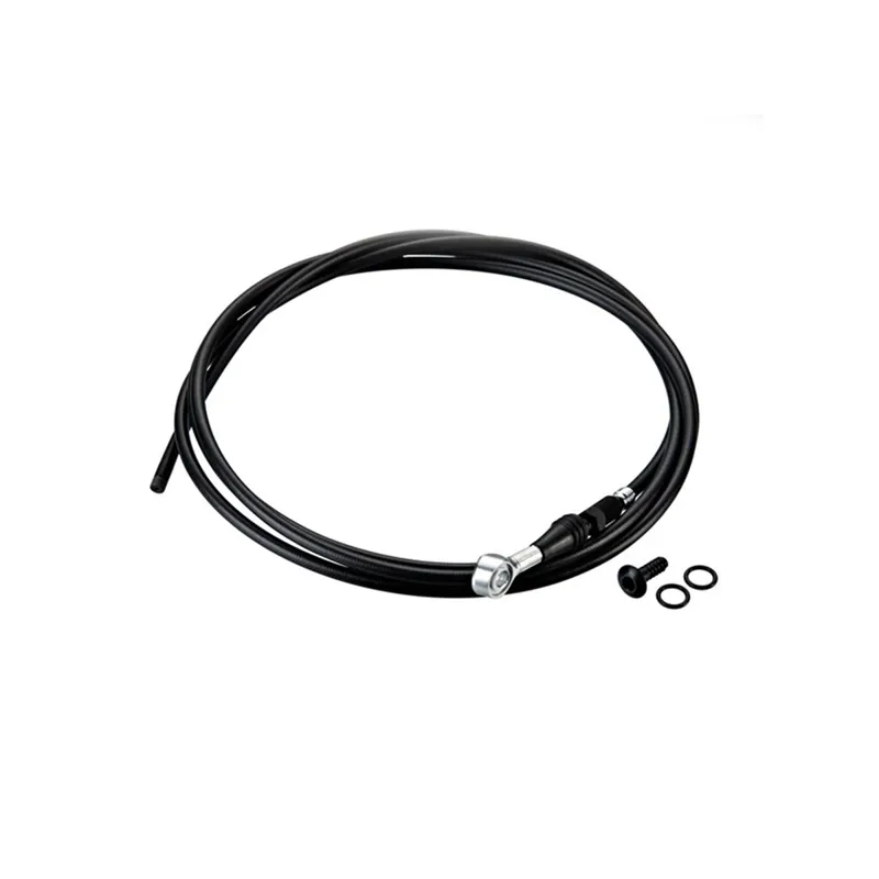 Sram Disc Brake Hydraulic Hose Kit Sram Road Black 2000mm includes Caliper Banjo and Fittings - Flat Mount Calipers: Red Force Rival  Apex: size