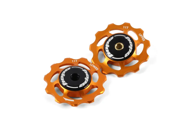 11 Tooth Jockey Wheels - Pair - Orange