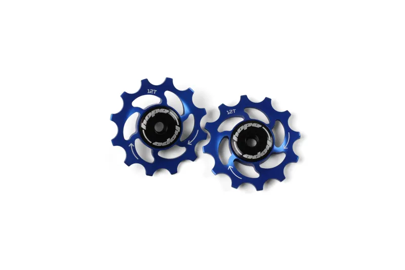12 Tooth Jockey Wheels - Pair - Blue