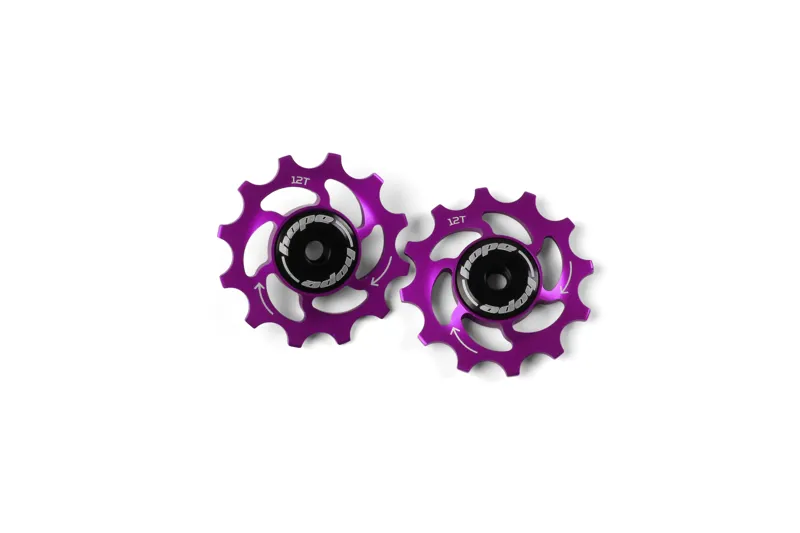12 Tooth Jockey Wheels - Pair - Purple