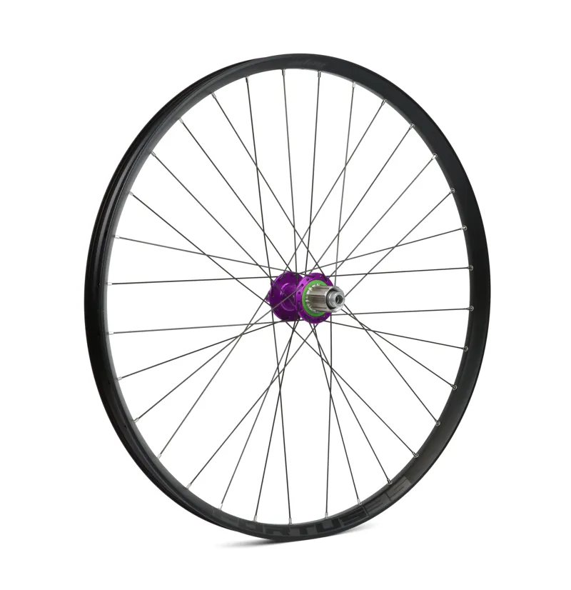 Hope 29ER Fortus Pro 4 35W 148mm Rear Wheel in Purple-1