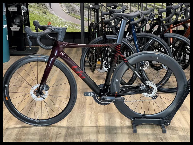 Liv Enviliv Advanced Pro 1 Disc Carbon Road Bike in Gloss Sincity 2022-1