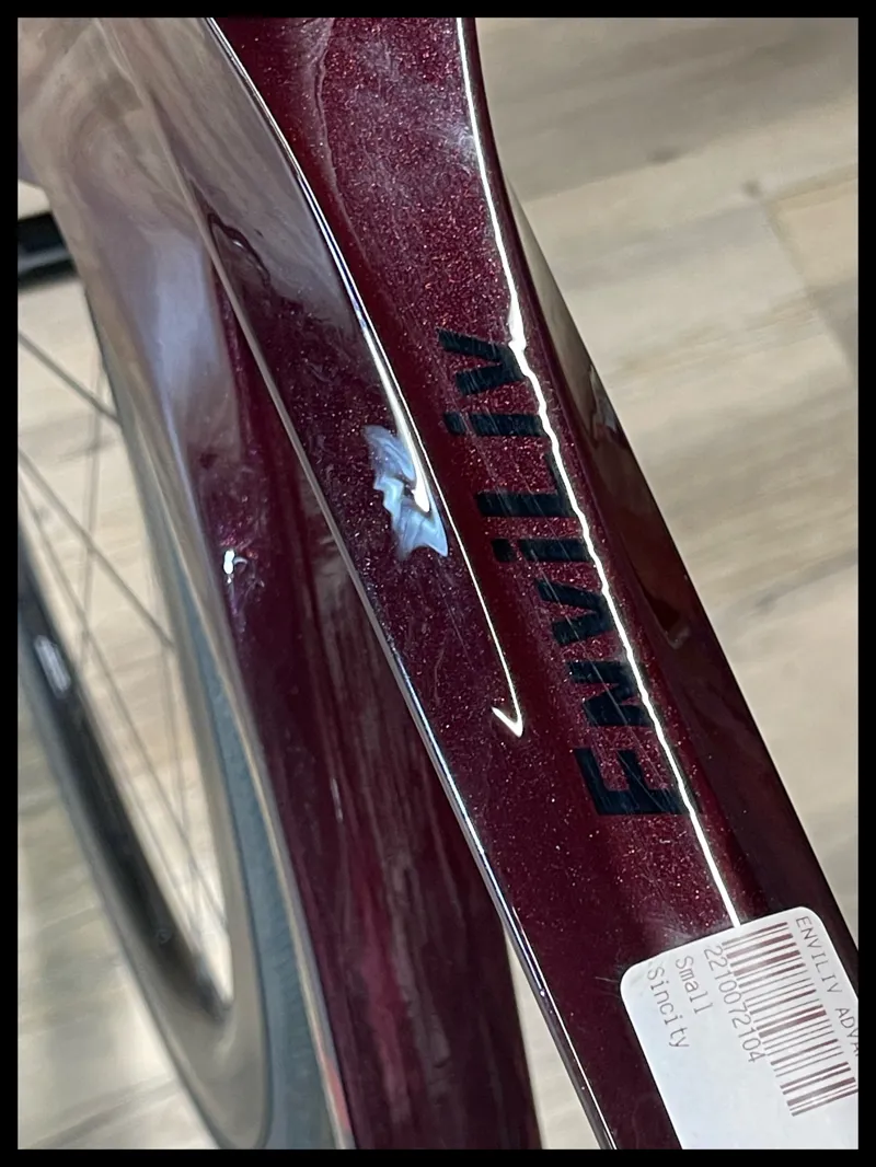 Liv Enviliv Advanced Pro 1 Disc Carbon Road Bike in Gloss Sincity 2022-3