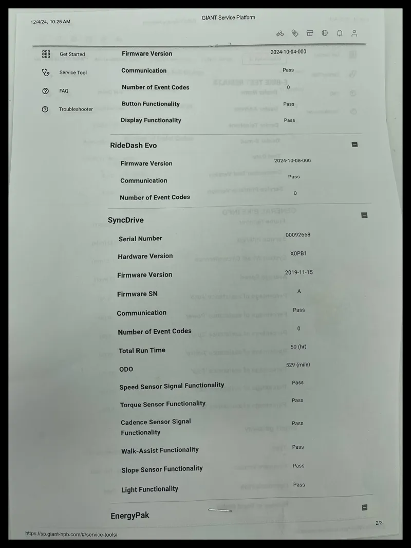 Giant FastRoad E+ EX Pro 25km/h Medium Black 2021 Approved Used-10