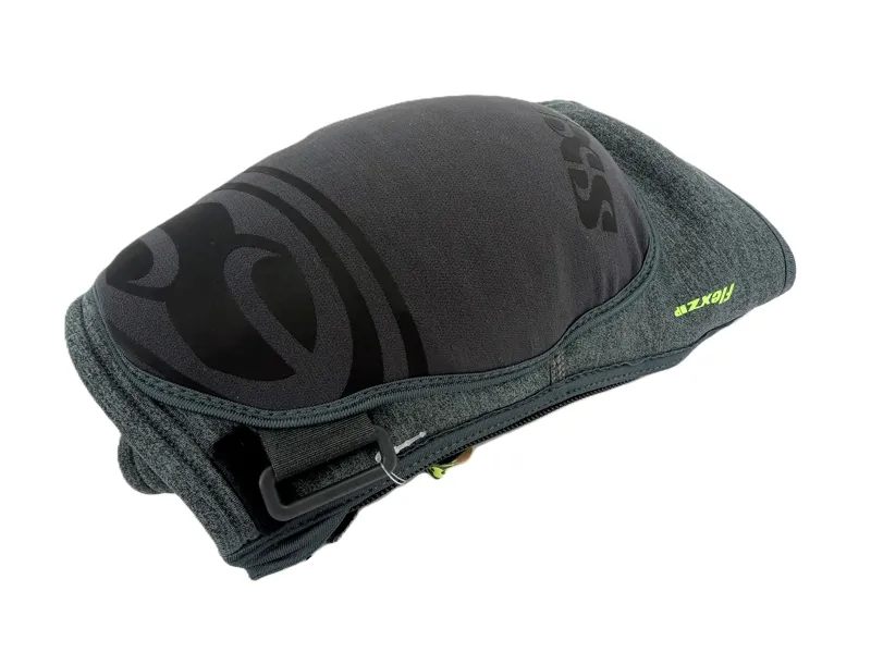 IXS Flow Zip Knee Guards Grey Unisex Small