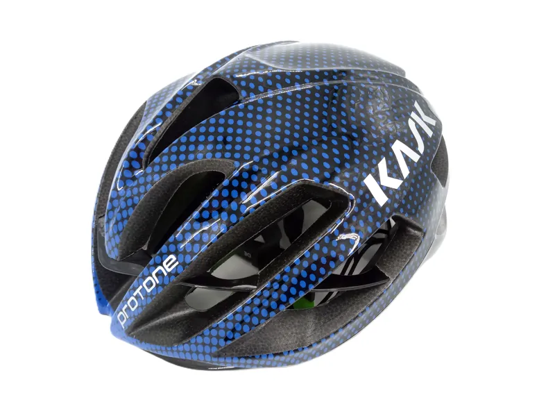 Kask Protone Size Large Dotted Blue