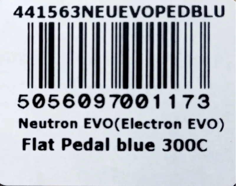 Nukeproof Neutron Evo Flat Pedal Blue-2