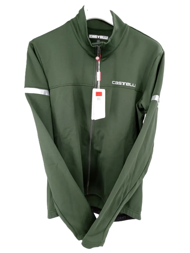 Castelli Fondo 2 Jersey FZ Mens Size Large Green
