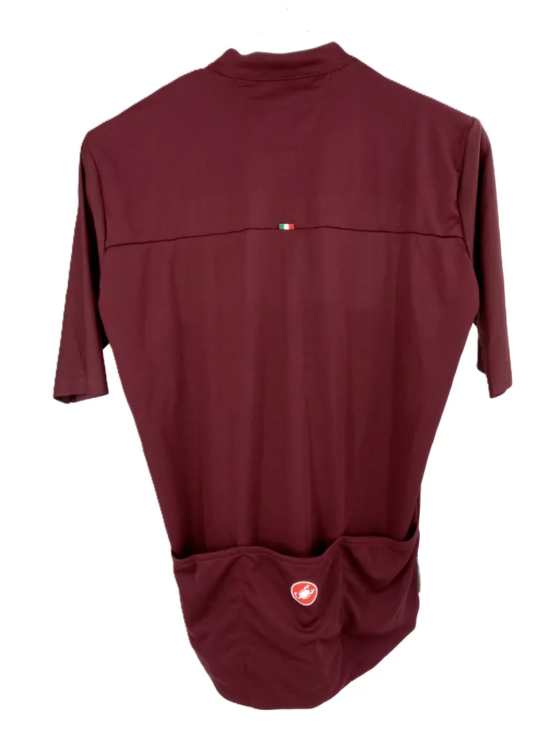 Castelli Prologo 7 Jersey Mens Size Large Burgundy-1