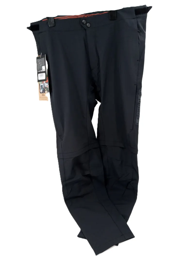 Endura GV500 Zip Off Trouser Size XL Black