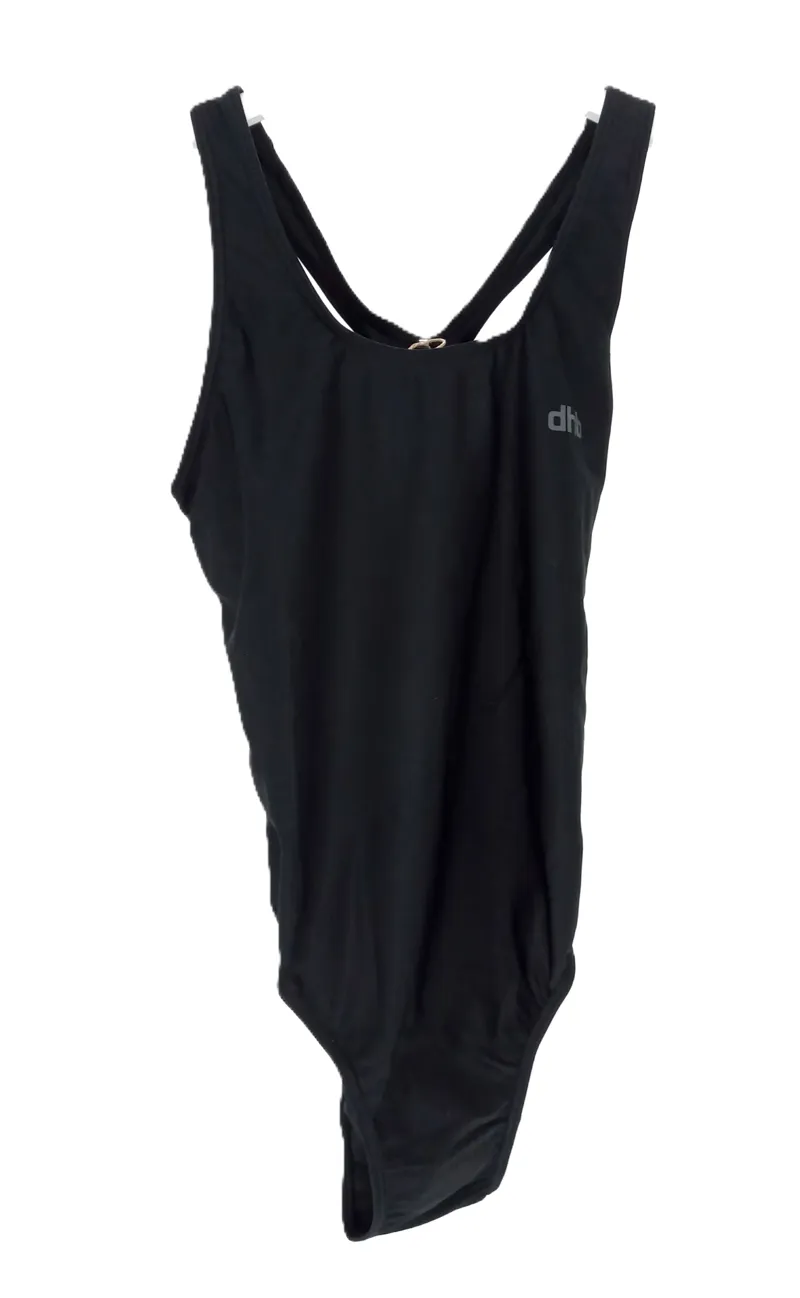 DHB Hydron Womens Swimsuit Size 14 Black