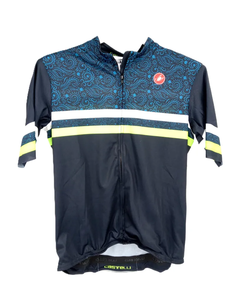 Castelli Squadra W Jersey Size L Black/Blue
