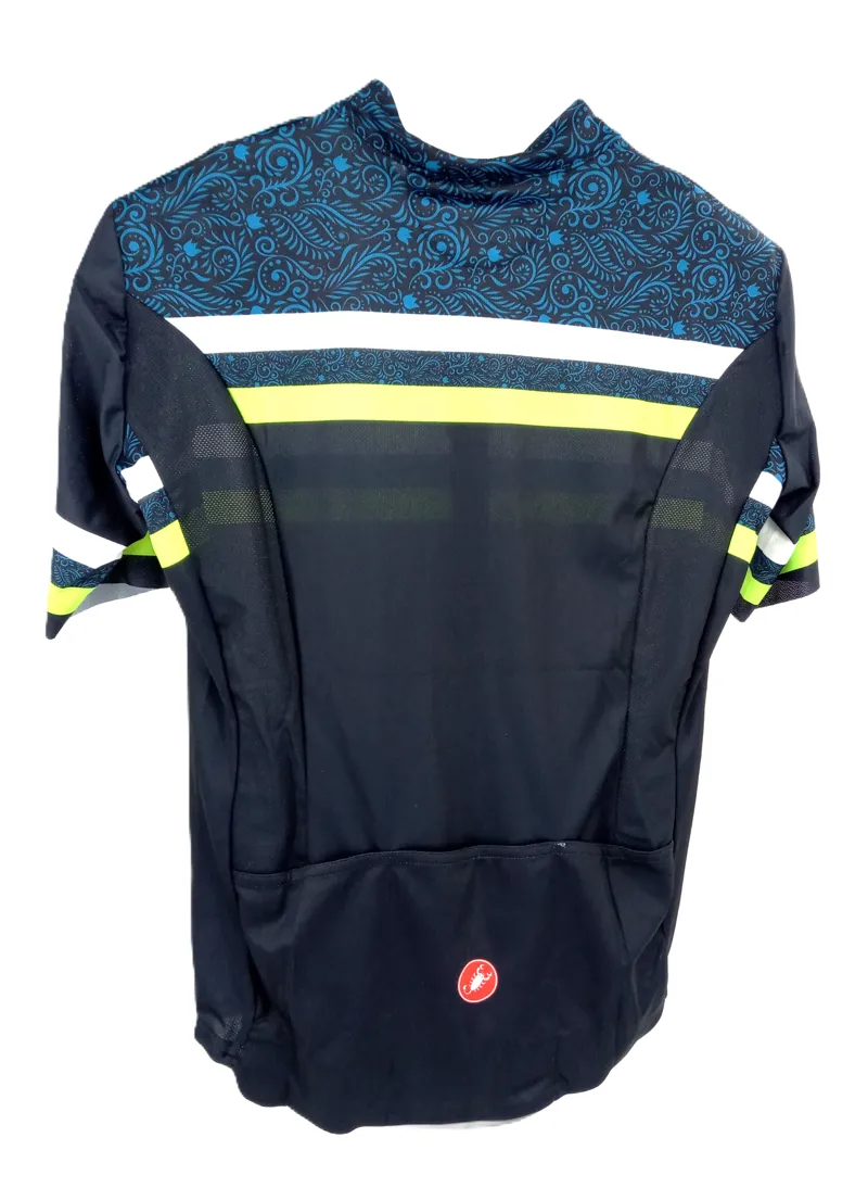 Castelli Squadra W Jersey Size L Black/Blue-1