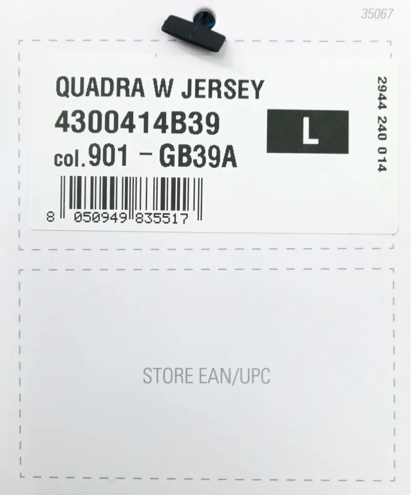 Castelli Squadra W Jersey Size L Black/Blue-2