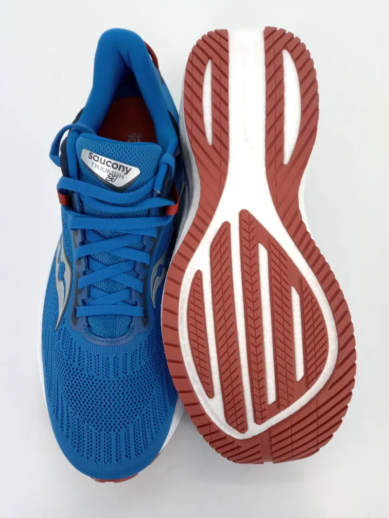 Saucony Triumph Running Shoe Size 44 Cobalt Silver-2