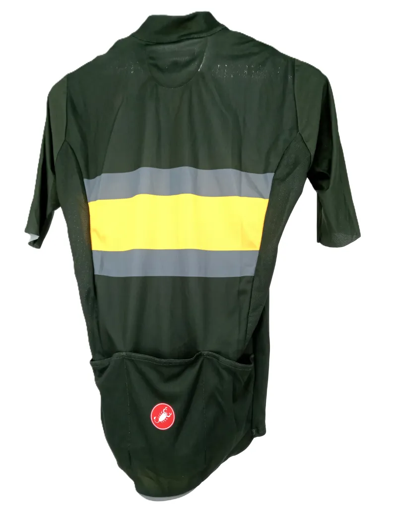 Castelli Velocissimo sq Jersey Size S Mens Green-1