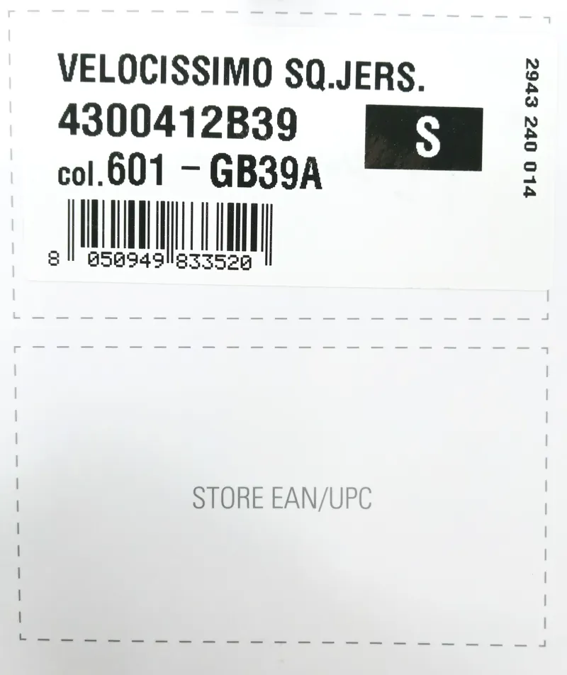 Castelli Velocissimo sq Jersey Size S Mens Green-2