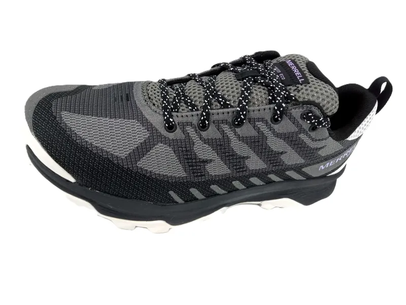 Merrell Speed Eco Waterproof Walking Shoes Womens Size 41 Charcoal Orchid