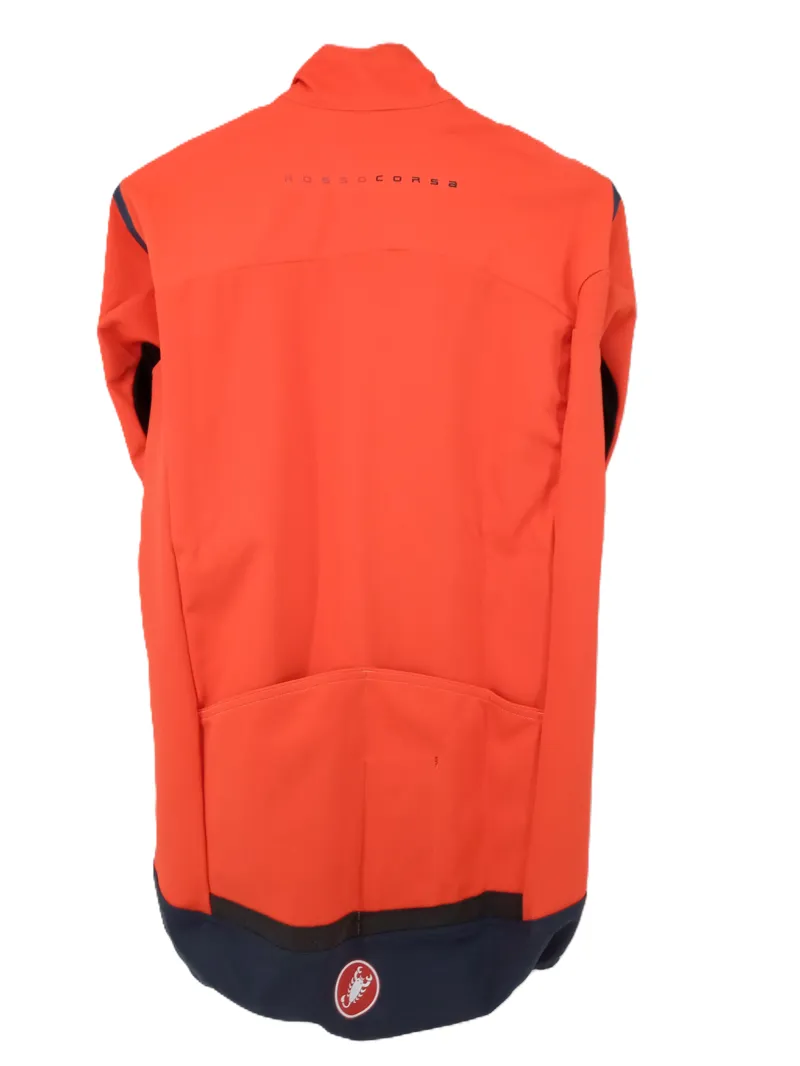Castelli Perfetto RoS 2 Jacket Mens Size M Orange-1