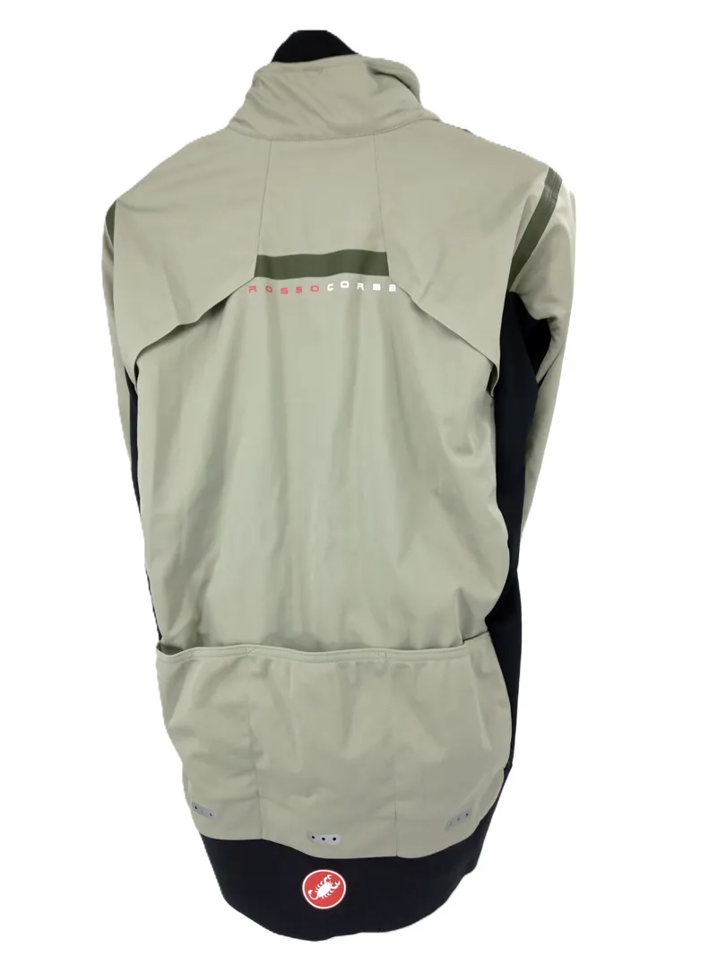 Castelli Alpha RoS 2 Mens Jacket XL Green-1