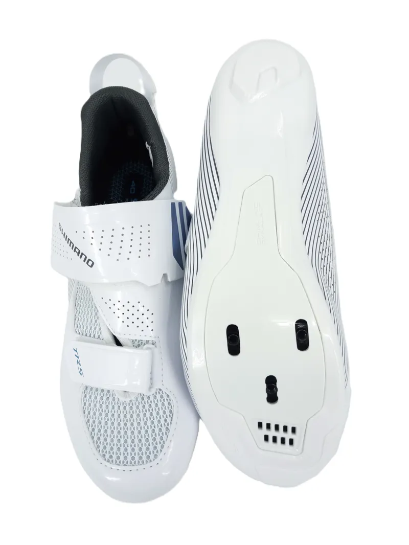 Shimano TR5W SH-TR501 Tri Shoes SIze 40 Womens White-1