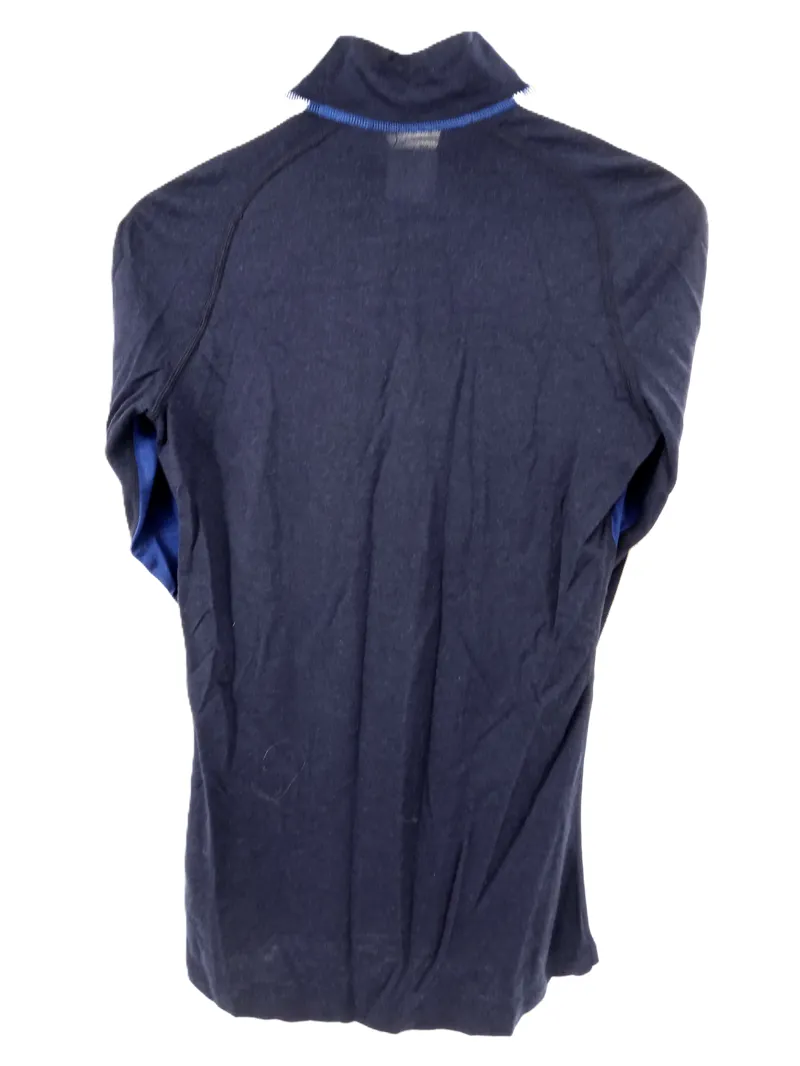 Icebreaker Womens 200 Sonebula LS Crew Baselayer Size XS Blue-1