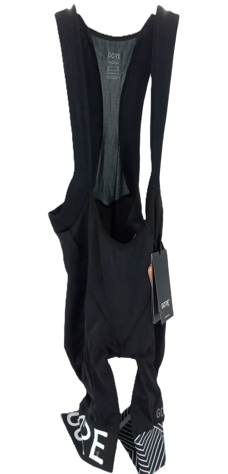 Gore C5 Opti Bib Shorts Black White Mens X-Large