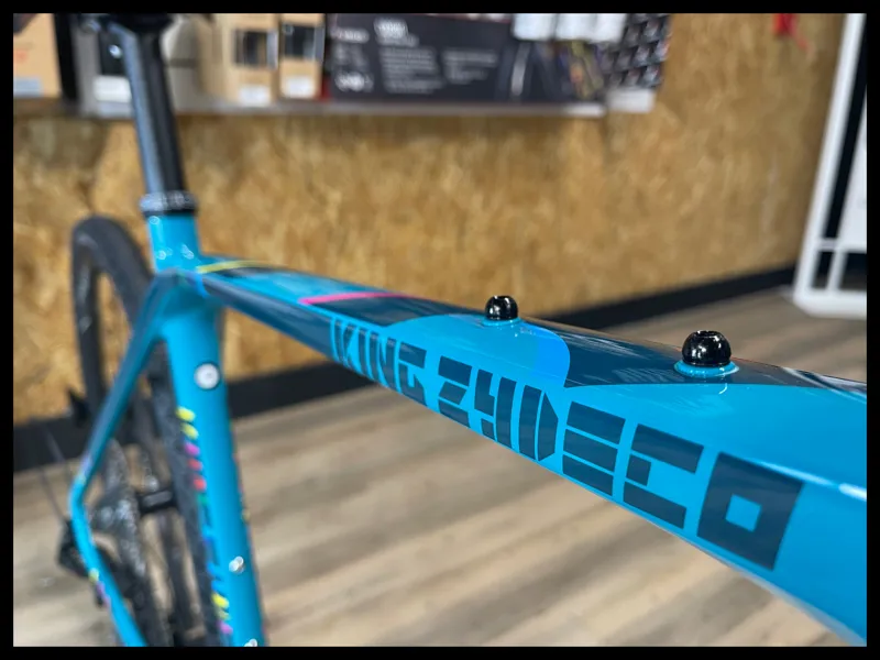 Cinelli King Zydeco Ekar 1x13 Mens Medium  Gravel Bike Teal 2023-6