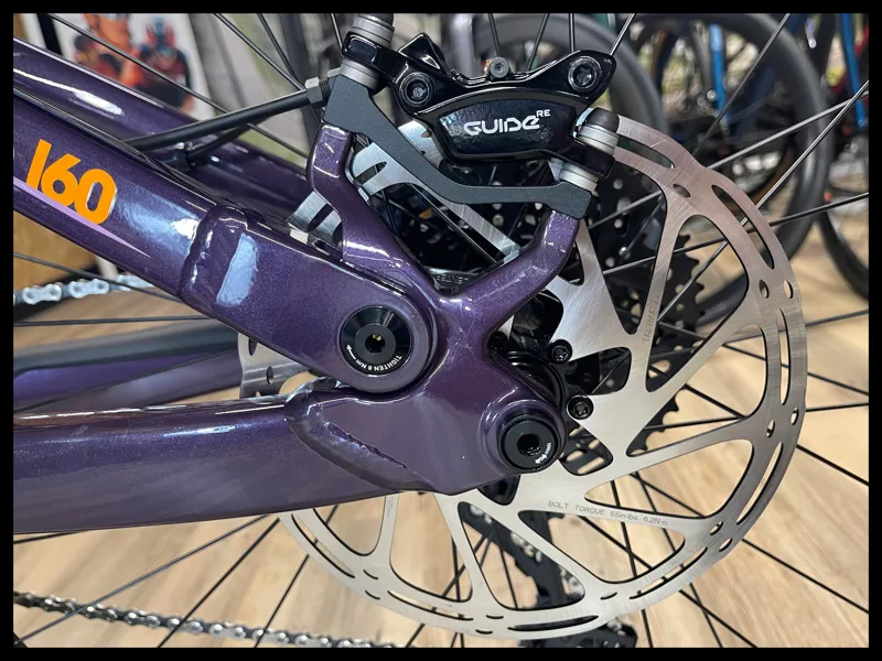 Kona Remote 160 29 Medium Gloss Metallic Gloss Grape Purple 2022 H2GVM12274-12